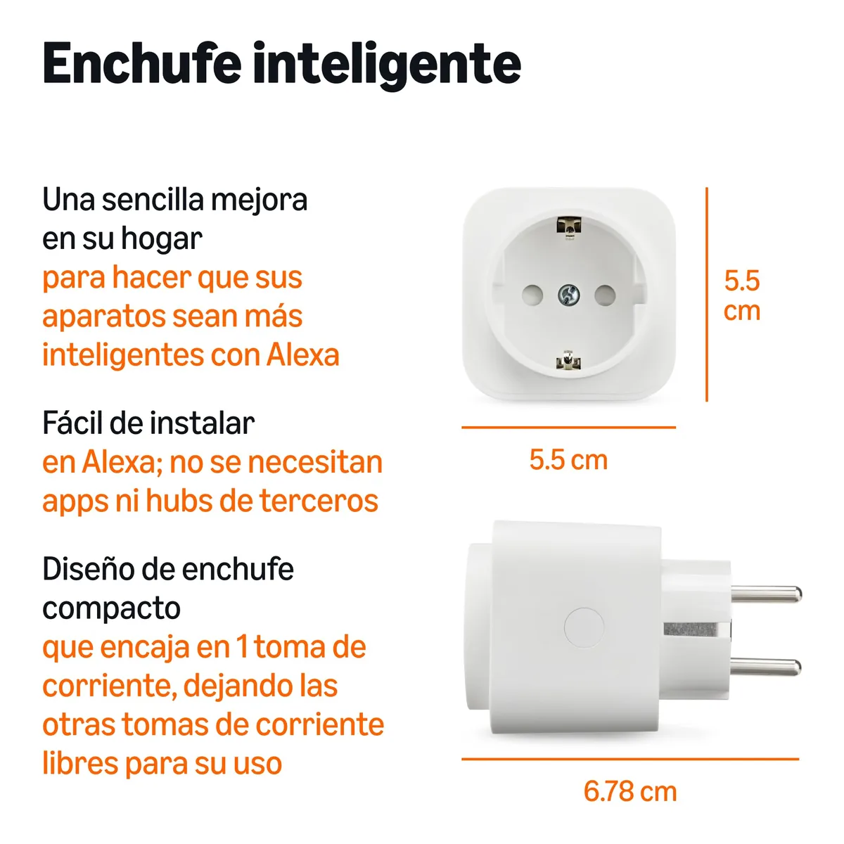 Amazon Basics Enchufe Inteligente (pack de 4) — imagen 2