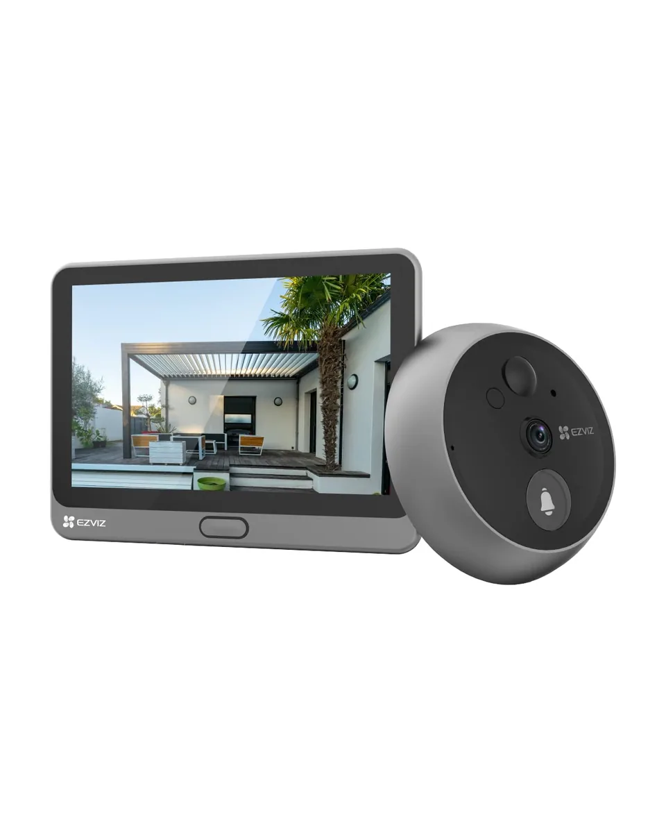 EZVIZ CP4 — mirilla digital con pantalla táctil y detección PIR