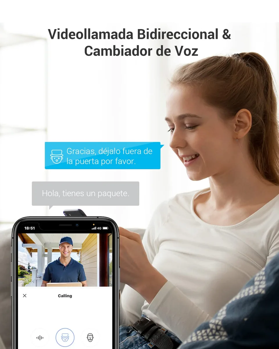 EZVIZ CP4 — mirilla digital con pantalla táctil y detección PIR — imagen 4