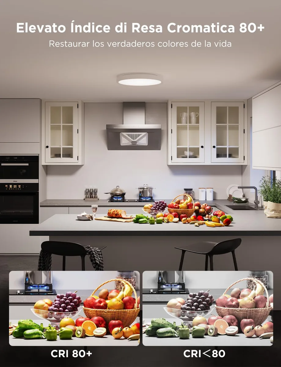 Govee RGBIC Plafón LED de Techo 30 cm (H60A1) — imagen 5