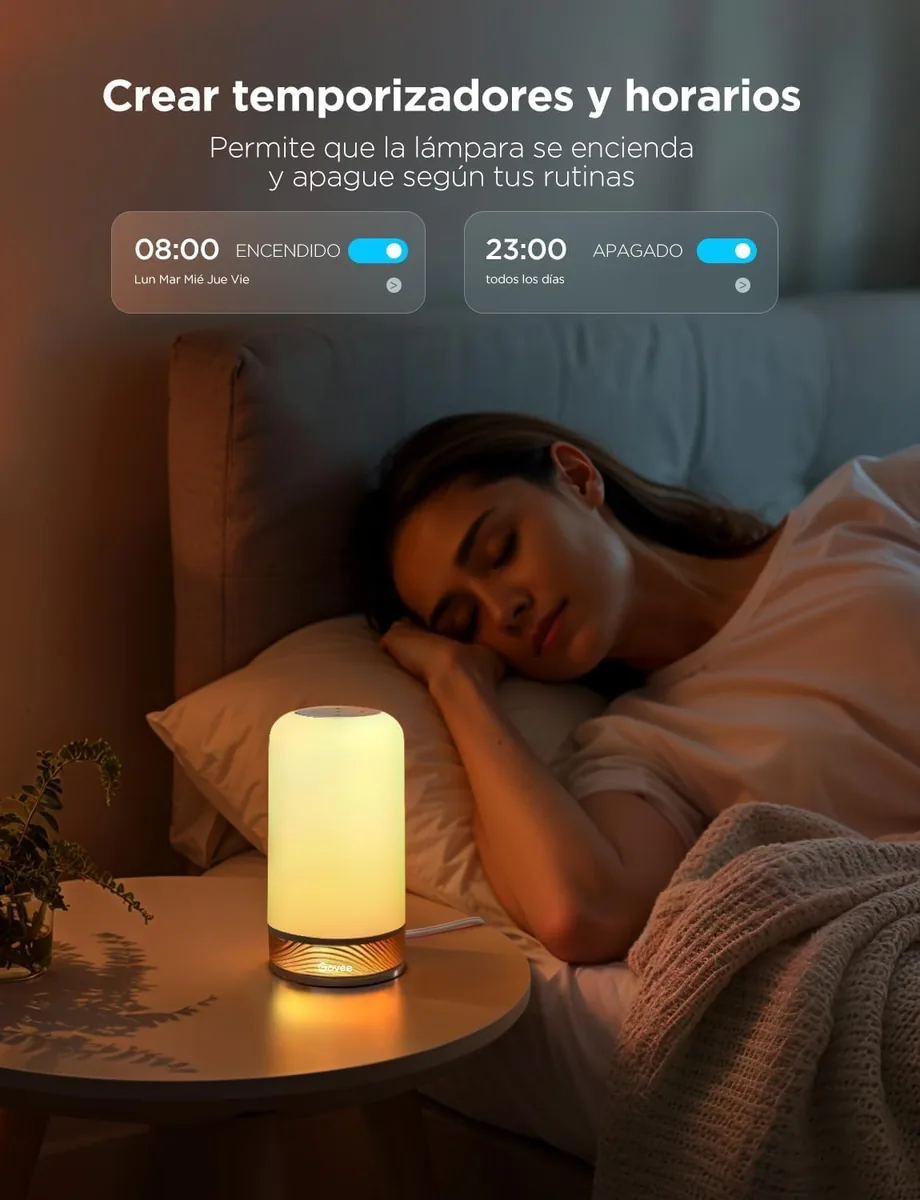 Govee Lámpara de Mesita RGBICWW (H6022) con Matter — imagen 6