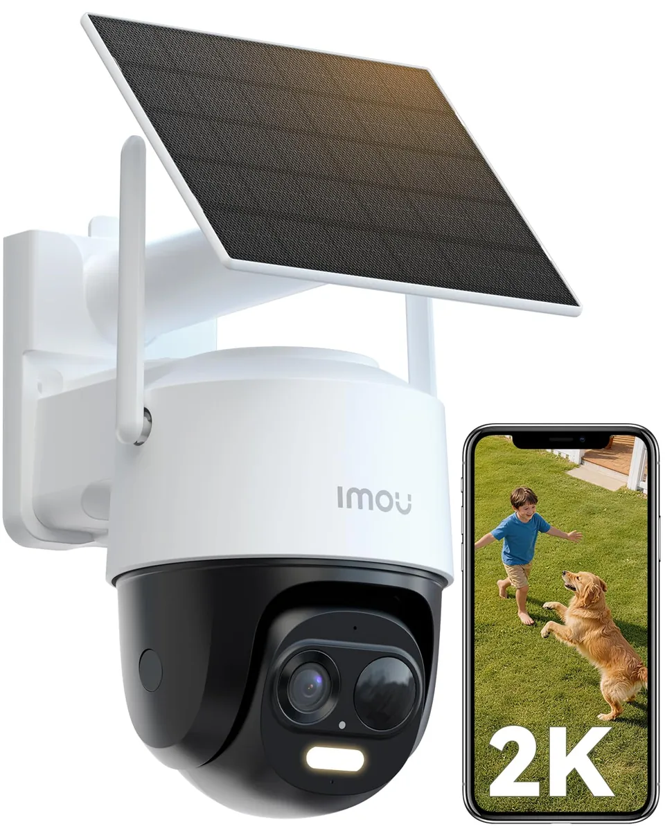 Imou Cell PT 2C — cámara exterior solar 2K sin cables