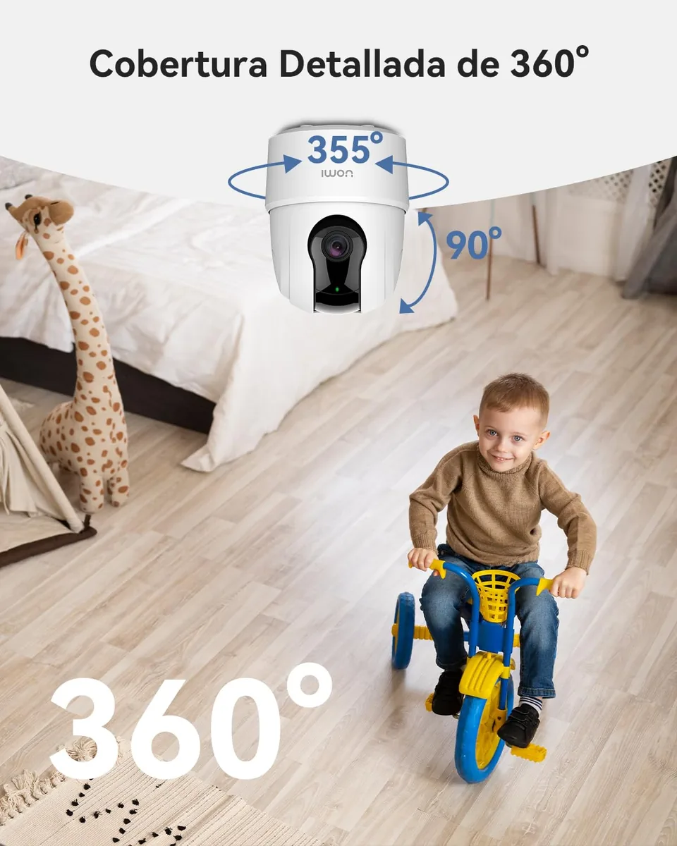 Imou Ranger 2C — cámara de interior 2K con giro 360° — imagen 2