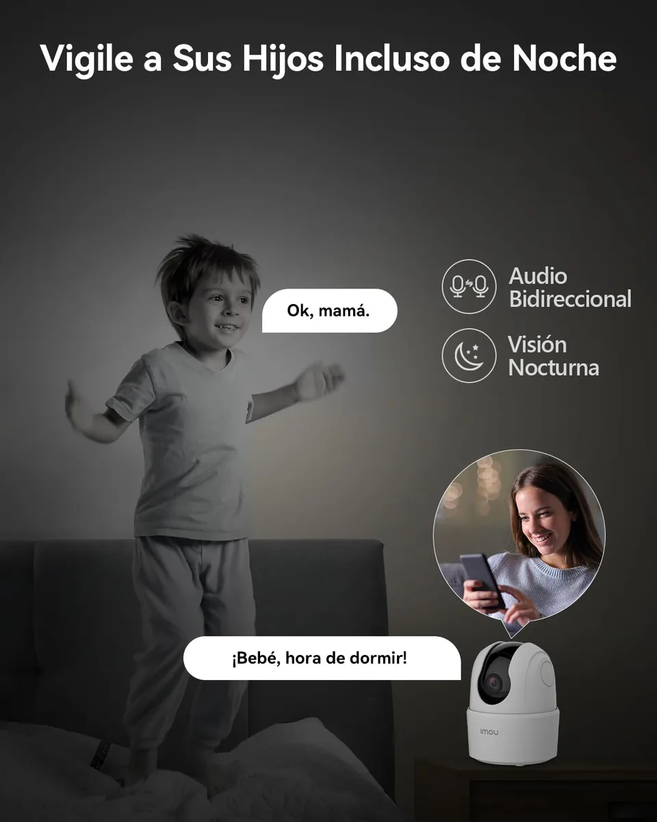 Imou Ranger 2C — cámara de interior 2K con giro 360° — imagen 7