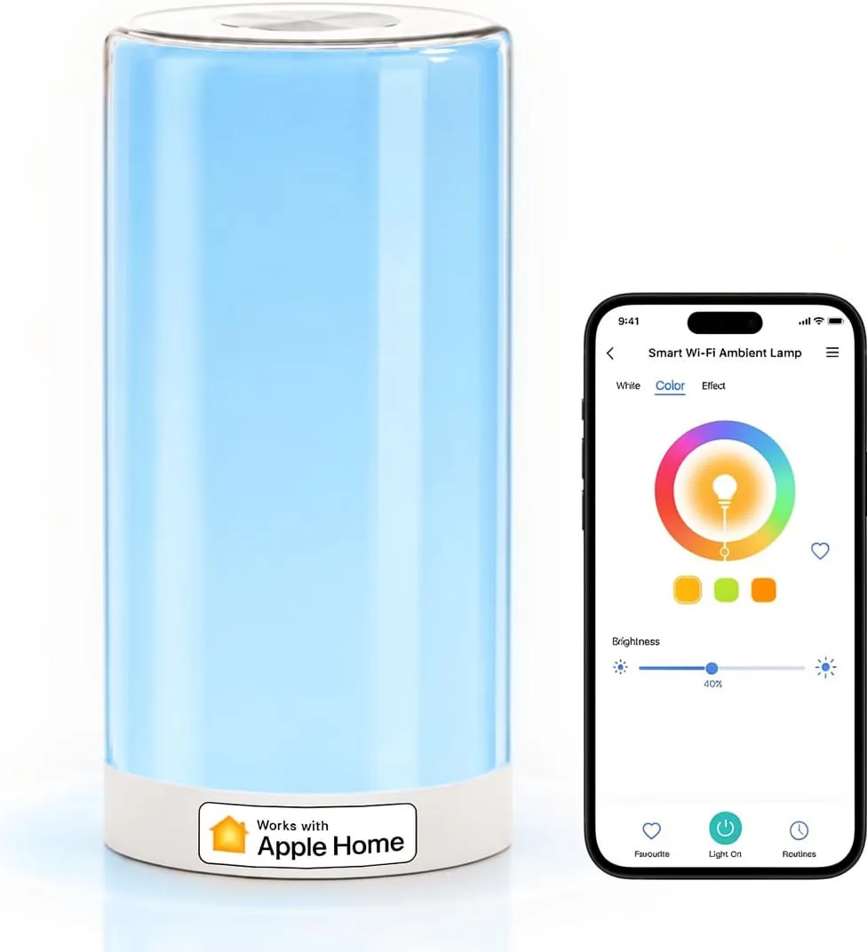 meross Lámpara Nocturna Táctil WiFi (MSL430HK)