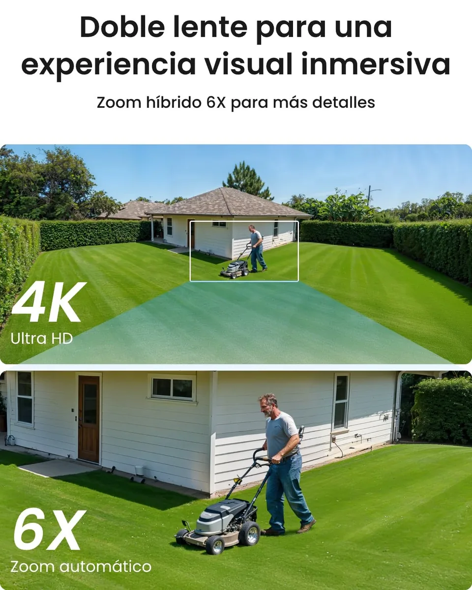 Reolink TrackMix PoE — cámara exterior 4K de doble objetivo — imagen 2
