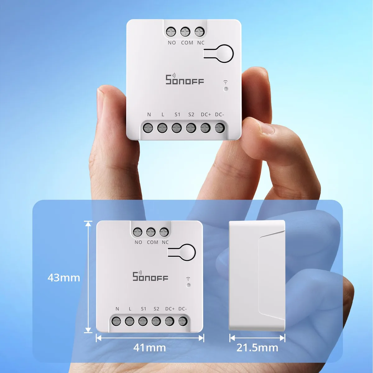 SONOFF MINI-D — módulo inteligente para abrir puerta de garaje o cancela (Matter) — imagen 7