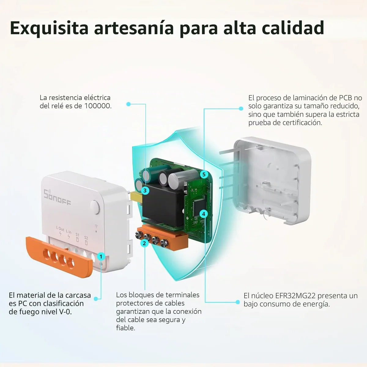 SONOFF ZBMINI-L2 — micromódulo Zigbee sin neutro para hacer inteligente un interruptor (pack de 2) — imagen 7