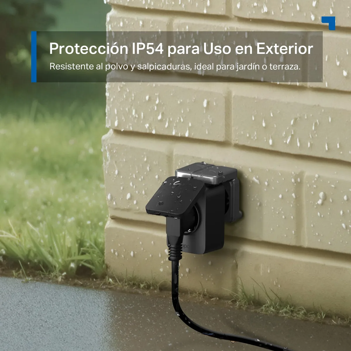 TP-Link Tapo P410M — enchufe inteligente de exterior (IP54) con Matter — imagen 7